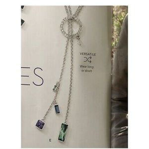 Touchstone Crystal by Swarovski Lariat Necklace